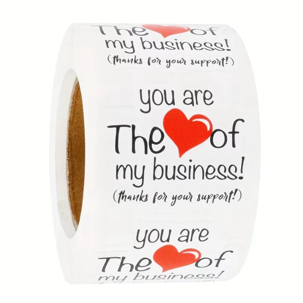 Sticker Roll You Are The ♥ of My Business 500 pcs